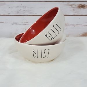 Rae Dunn | BLISS Bowls Set of 2 Red